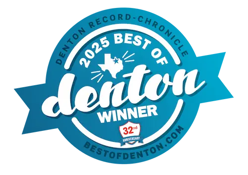 Best of Denton 2025 logo.